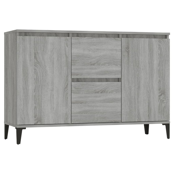 Senkki harmaa Sonoma 104x35x70 cm tekninen puu