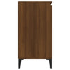 Senkki ruskea tammi 104x35x70 cm tekninen puu