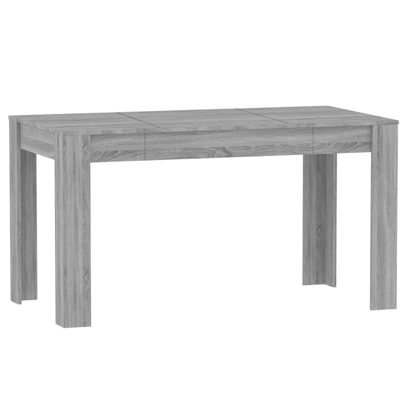 Harmaa ruokapöytä Artek 140x74,5x76 cm