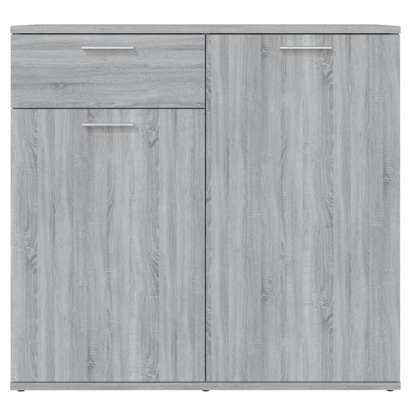 Senkki harmaa Sonoma 80x36x75 cm tekninen puu