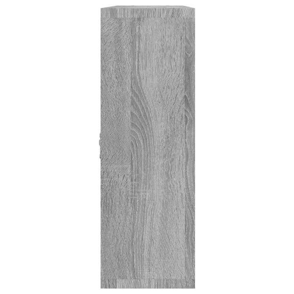 Seinähylly 8 lokeroa harmaa Sonoma