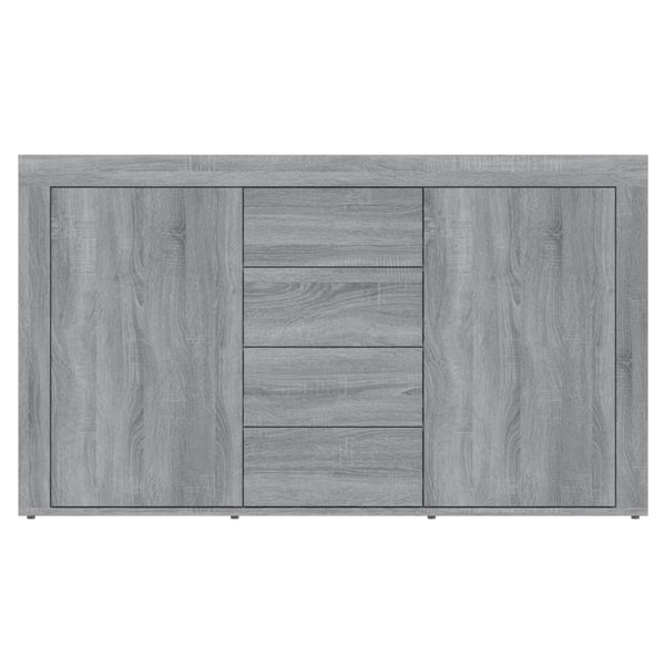 Senkki harmaa Sonoma 120x36x69 cm tekninen puu