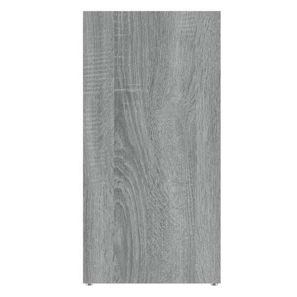 Kirjahylly harmaa Sonoma 50x25x106 cm