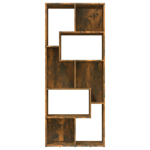Kirjahylly savutammi 67x24x161 cm tekninen puu