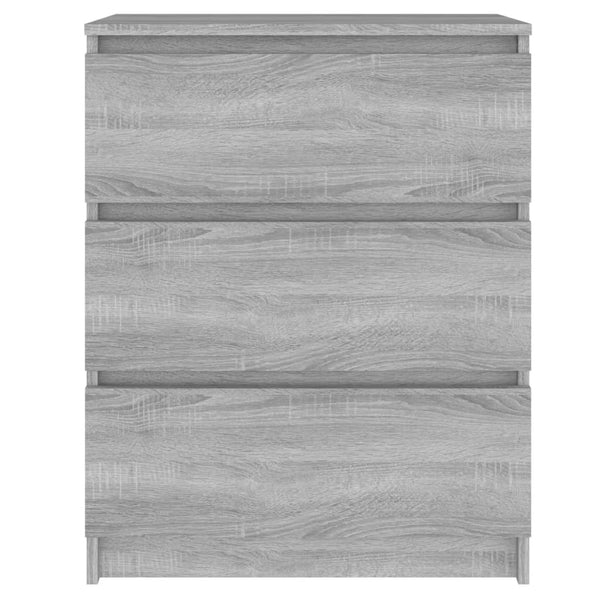 Senkki harmaa Sonoma 60x35x76 cm tekninen puu