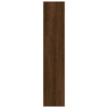 Seinähylly ruskea tammi 90x16x78 cm lastulevy