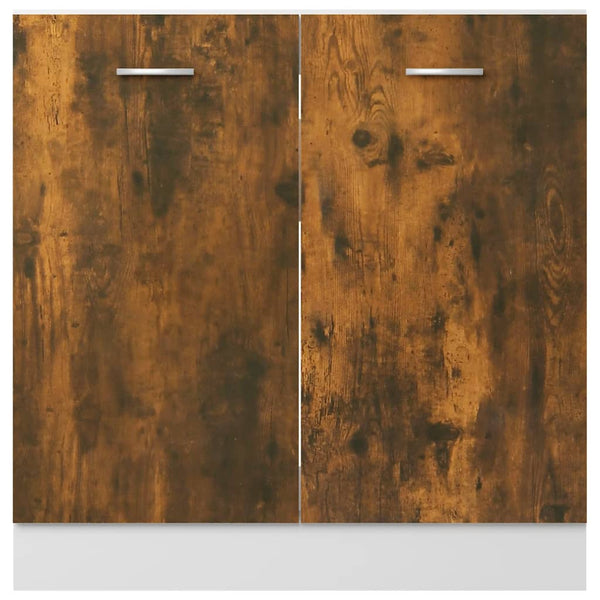 Allaskaappi savutammi 80x46x81,5 cm tekninen puu