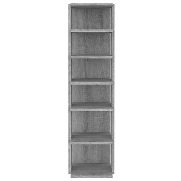 Kenkäteline harmaa Sonoma 27,5x27x102 cm tekninen puu