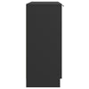 Senkki musta 60x30x70 cm tekninen puu