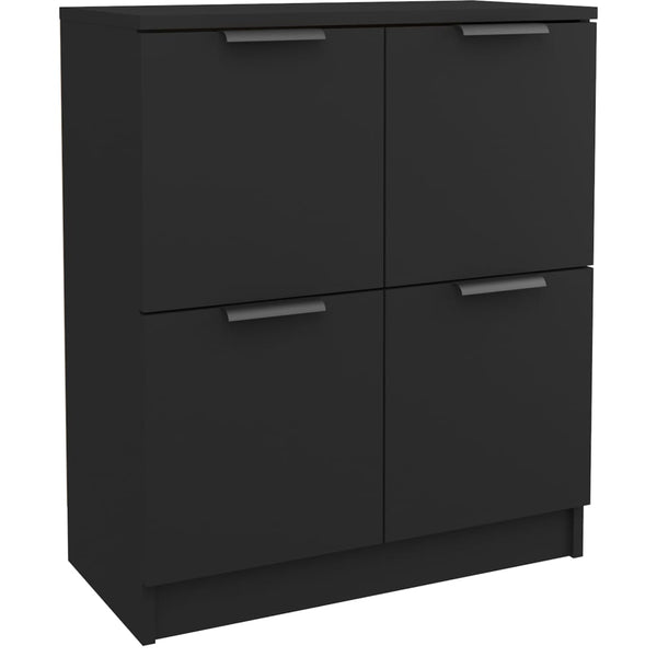Senkki musta 60x30x70 cm tekninen puu