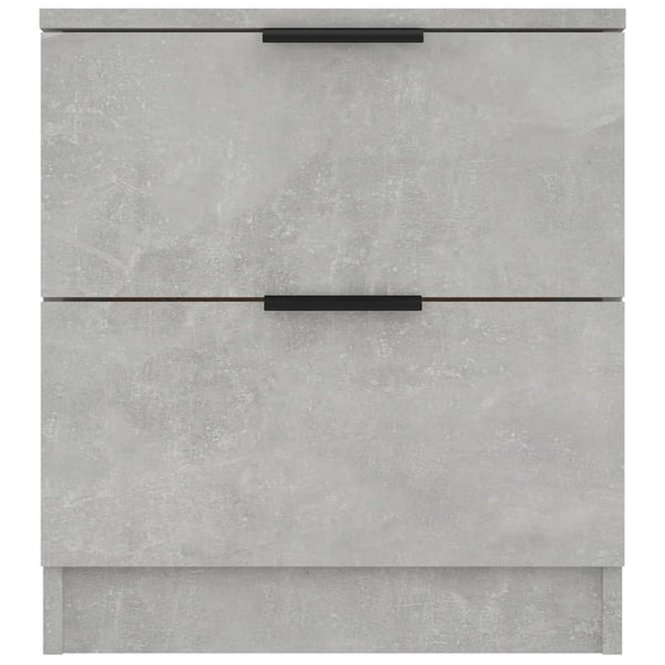 Yöpöydät 2 kpl betoninharmaa tekninen puu