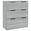 Senkki harmaa Sonoma 60x30x70 cm tekninen puu