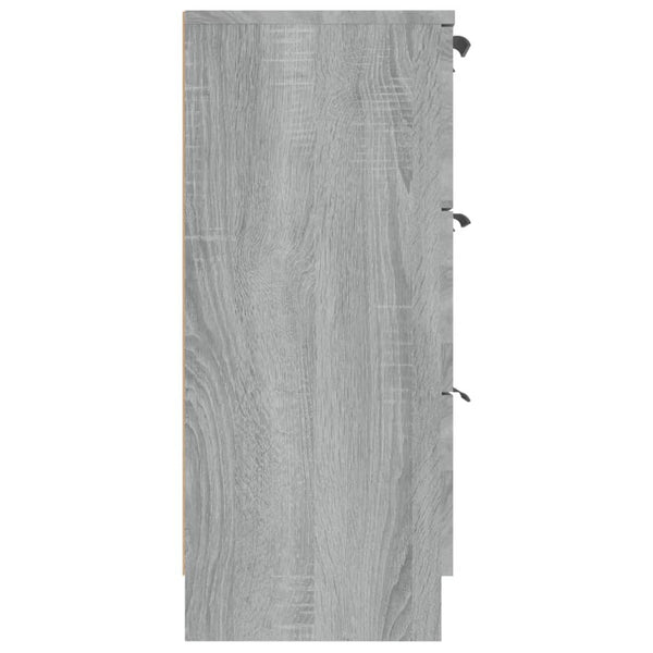 Senkki harmaa Sonoma 60x30x70 cm tekninen puu