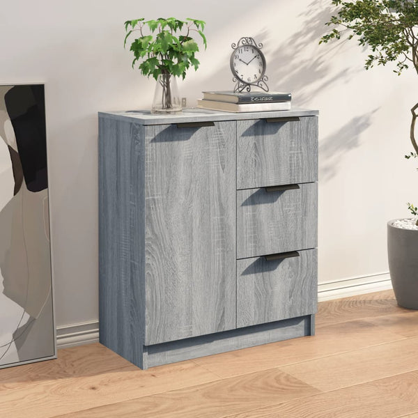 Senkki harmaa Sonoma 60x30x70 cm tekninen puu