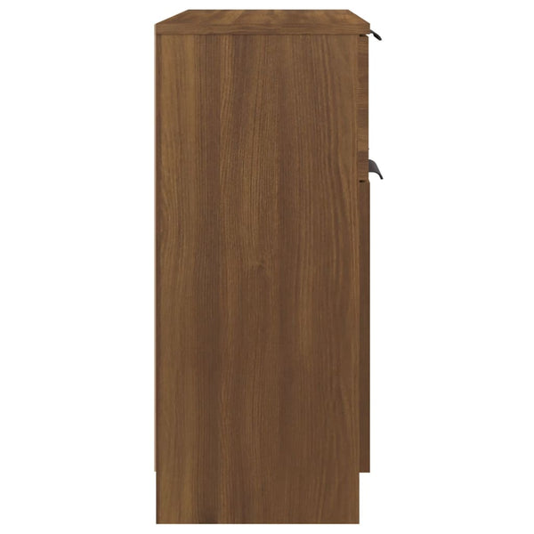 Senkki ruskea tammi 60x30x70 cm tekninen puu