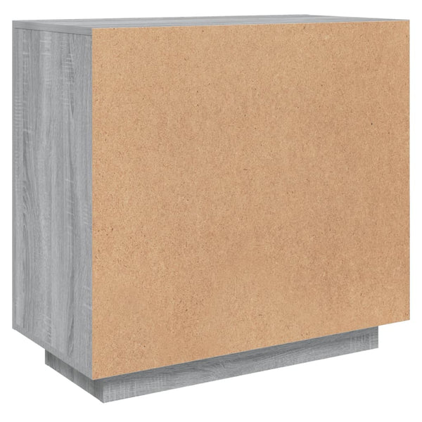 Senkki harmaa Sonoma 80x40x75 cm tekninen puu