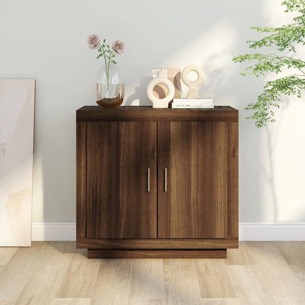 Senkki ruskea tammi 80x40x75 cm tekninen puu