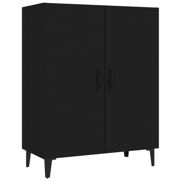 Senkki musta 70x34x90 cm tekninen puu