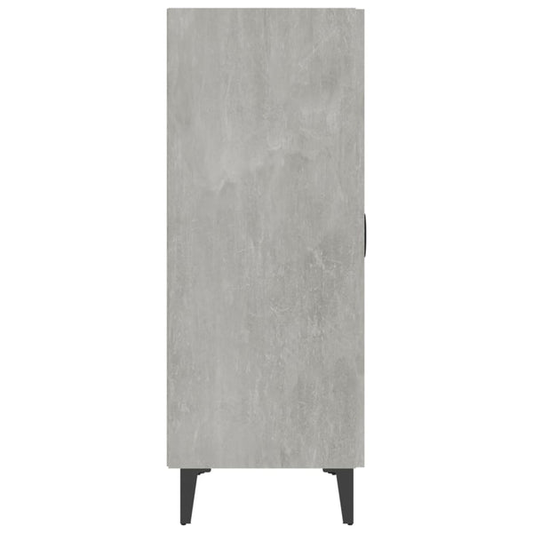 Senkki betoninharmaa 70x34x90 cm tekninen puu