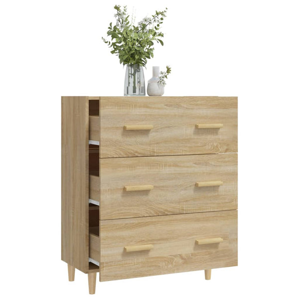 Senkki Sonoma-tammi 70x34x90 cm tekninen puu