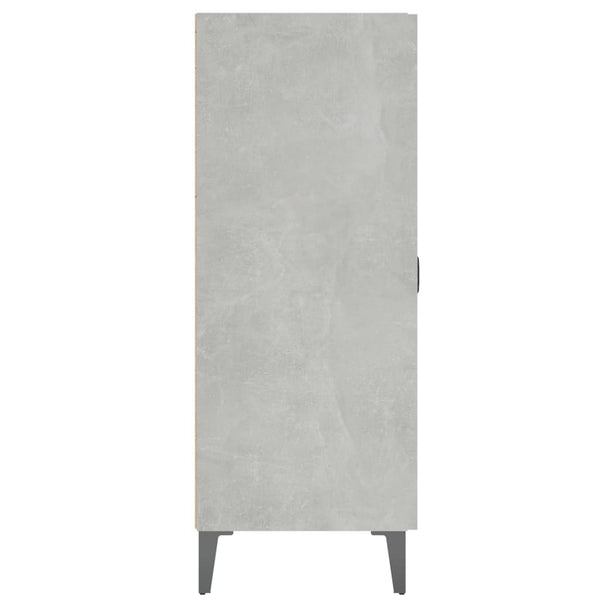 Senkki betoninharmaa 69,5x34x90 cm tekninen puu