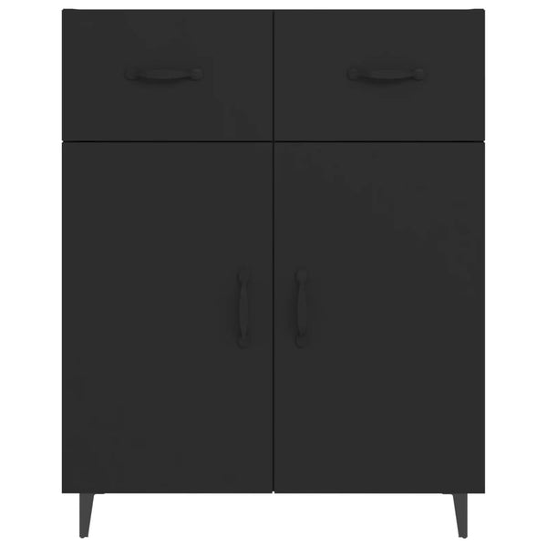 Senkki musta 69,5x34x90 cm tekninen puu