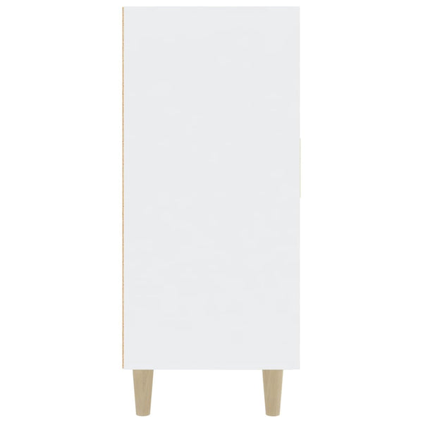 Senkki valkoinen 90x34x80 cm tekninen puu