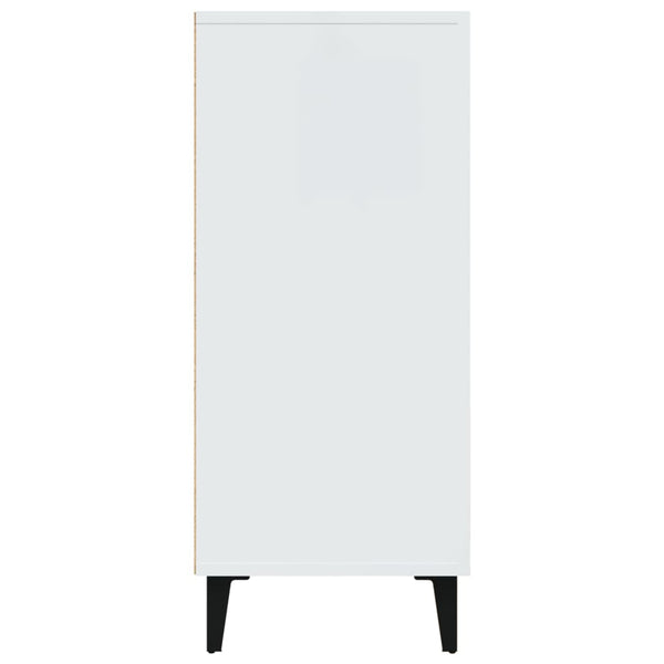 Senkki valkoinen 90x34x80 cm tekninen puu