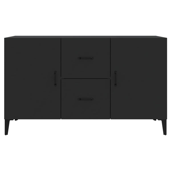 Senkki musta 100x36x60 cm tekninen puu