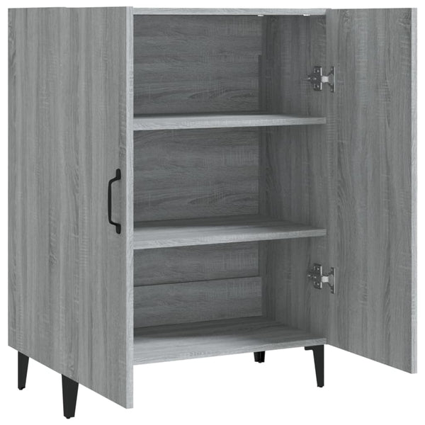 Senkki harmaa Sonoma 70x34x90 cm tekninen puu