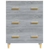 Senkki harmaa Sonoma 70x34x90 cm tekninen puu
