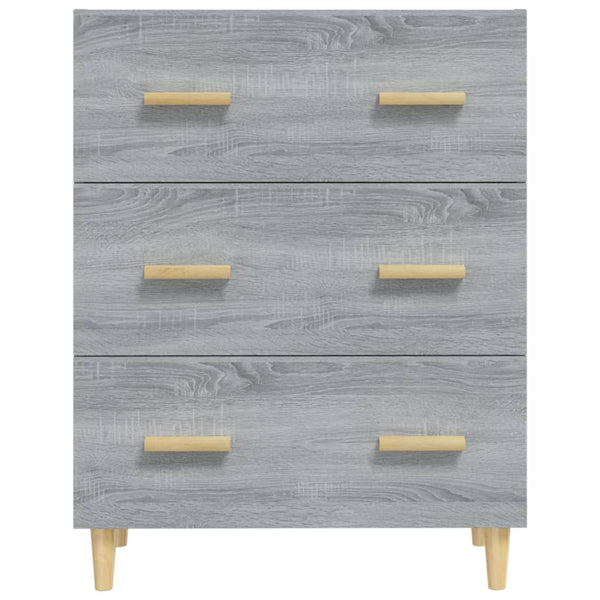 Senkki harmaa Sonoma 70x34x90 cm tekninen puu