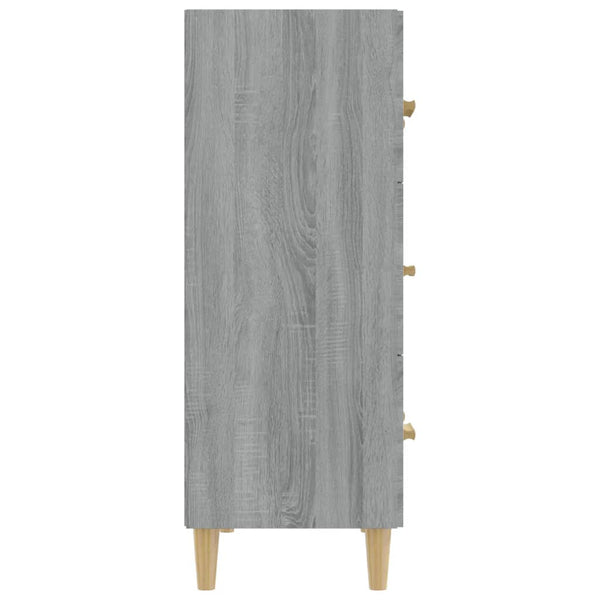 Senkki harmaa Sonoma 70x34x90 cm tekninen puu