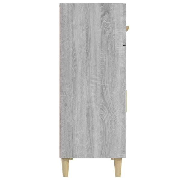Senkki harmaa Sonoma 69,5x34x89 cm tekninen puu