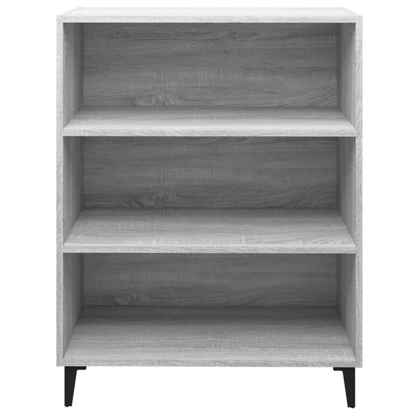 Senkki harmaa Sonoma 69,5x32,5x90 cm tekninen puu