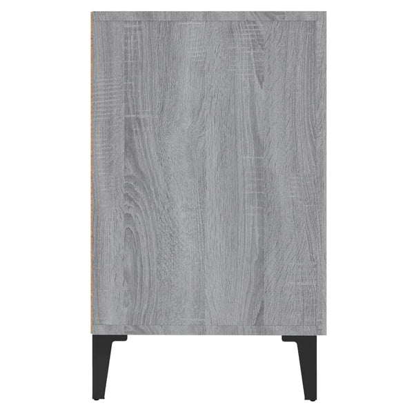 Senkki harmaa Sonoma 100x36x60 cm tekninen puu