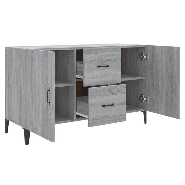 Senkki harmaa Sonoma 100x36x60 cm tekninen puu