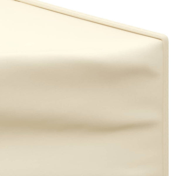 Kokoontaittuva juhlateltta sivuseinillä kerma 2x2 m