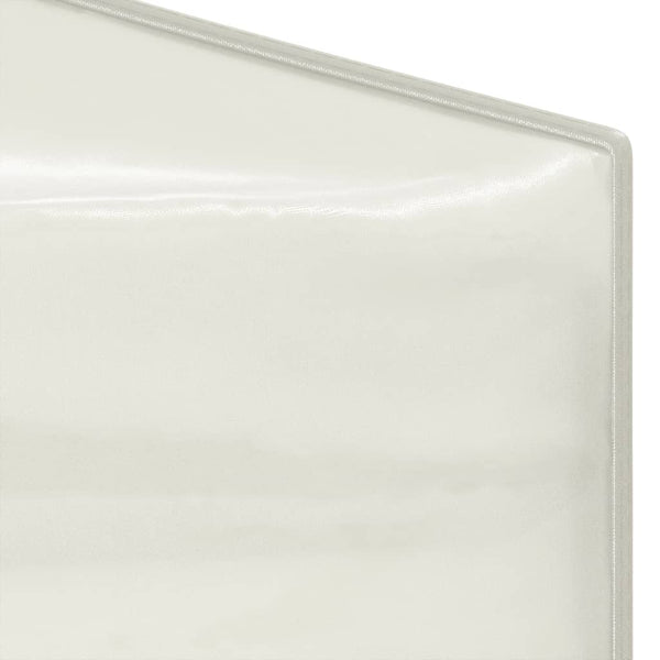 Kokoontaittuva juhlateltta sivuseinillä kerma 3x3 m