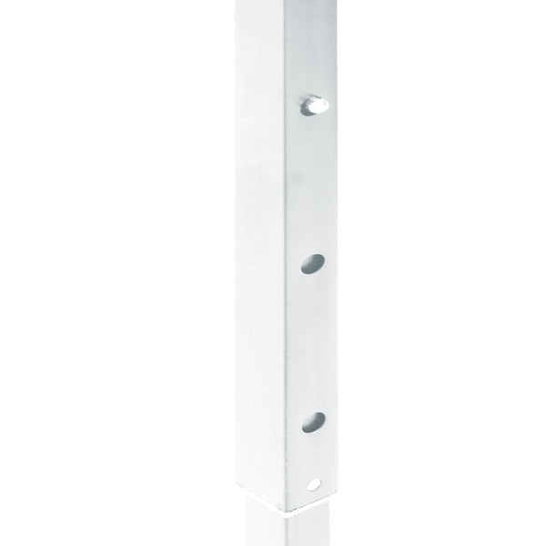 Kokoontaittuva juhlateltta sivuseinillä kerma 3x3 m