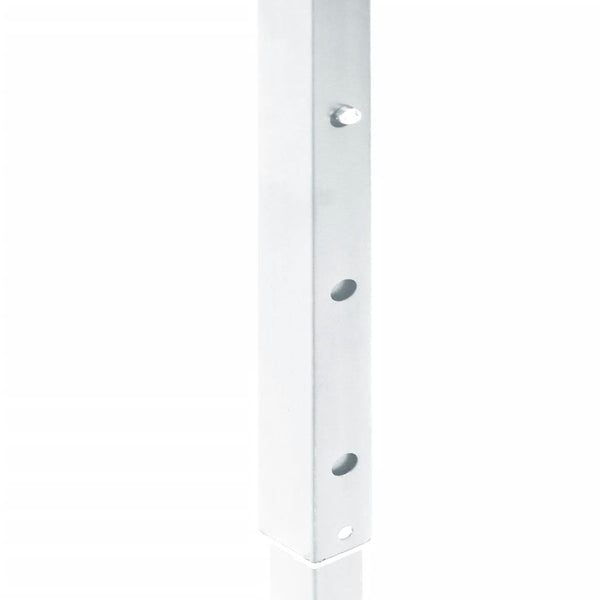 Kokoontaittuva juhlateltta sivuseinillä valkoinen 3x6 m