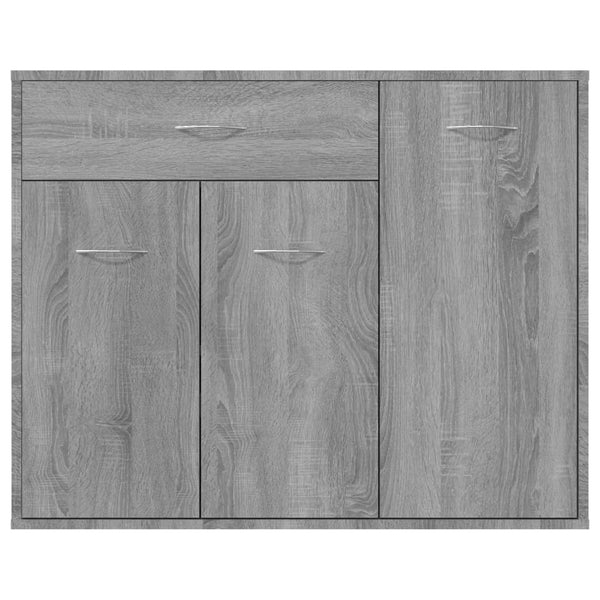 Senkki harmaa Sonoma 88x30x70 cm tekninen puu