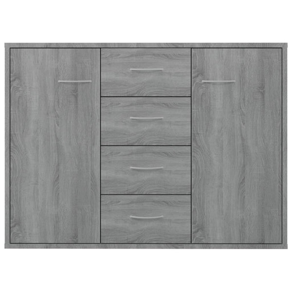 Senkki harmaa Sonoma 88x30x65 cm tekninen puu