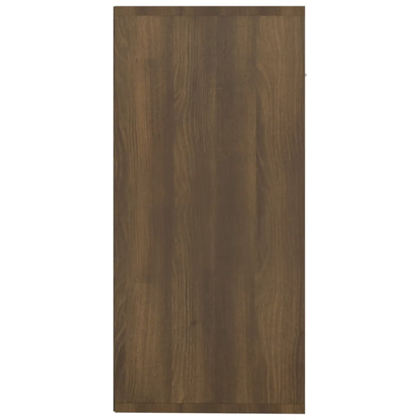 Senkki ruskea tammi 88x30x65 cm tekninen puu