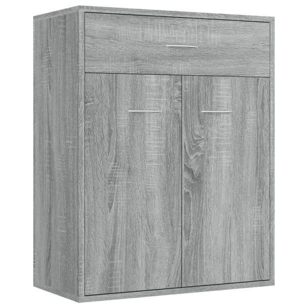 Senkki harmaa Sonoma 60x30x75 cm tekninen puu