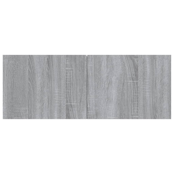 TV-seinäkaappi harmaa Sonoma 80x30x30 cm tekninen puu
