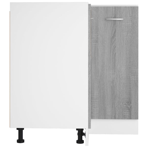 Harmaa keittiön kaappi Pompilas 75,5x75,5x81,5cm (puinen)