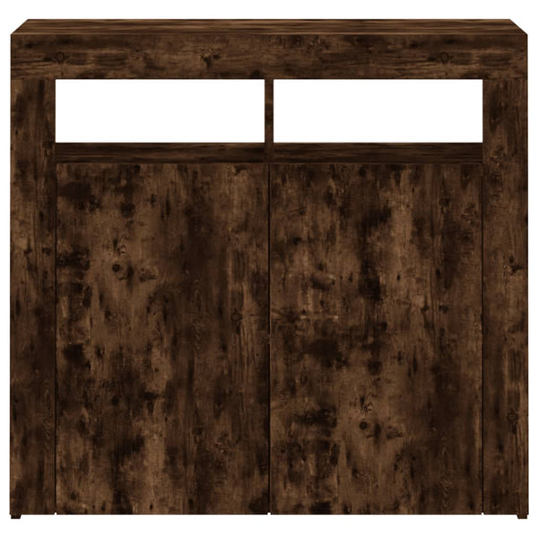 Senkki LED-valoilla savutammi 80x35x75 cm
