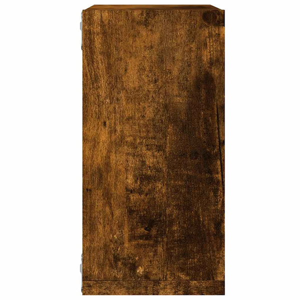 Savustettu tammi kuutioseinähyllyt Annemona 30x15x30cm (6 kpl)