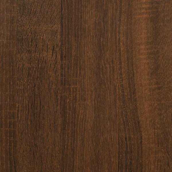 Ruskea tammi kuutioseinähyllyt Annemona 30x15x30cm (4 kpl)